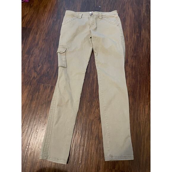 Shopbop womens 26 cargo khaki flare jeans - Picture 1 of 3